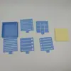 Modelo de Post-it Transfronteiriço Segunda Geração Quadrado Plástico Modelo de Nota Adesiva Caixa de Armazenamento Caixa Plástica