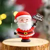 Decoração de Bolo de Natal para Celebridade da Internet 2025 Sino Papai Noel Boneco de Neve Decoração de Sobremesa de Confeitaria Plug-in