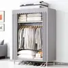 Perchero para uso doméstico en el dormitorio, perchero de pie, perchero pequeño y sencillo para almacenamiento de ropa en dormitorio