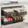Estante de almacenamiento para cocina con espacios extremadamente estrechos, organizador extraíble para debajo del fregadero, canasta para especias sin taladro para el gabinete