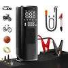 Fuente de alimentación de arranque de emergencia inalámbrica para coche y bomba de aire con dispositivo integrado de banco de energía personalizado para motocicletas y bicicletas