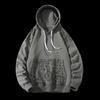 Nuevo otoño 2022 impresión neutra marea nacional costuras flor de anacardo sudadera con capucha moda suéter de hombre punto A3