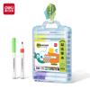 Marcadores Acrílicos Deli Hm122 Lavables Fácilmente con Punta Redonda, Juego de Bolígrafos de Colores Lavables y Resistentes a la Decoloración para Niños para Dibujar y Garabatear