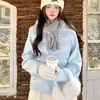 2026 Invierno Nuevo Diseño Sensación Punto Manga Parche Acolchado Algodón Chaqueta Mujer Petite Ligero Algodón Abrigo Ropa Exterior Mujer
