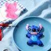 Pingente de Derreter de Cera Perfumada Lilo & Stitch Molde de Silicone Figura de Desenho Animado Molde para Decoração de Bolo de Resina Chocolate
