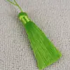 Borla Gruesa Grande de 8 cm Seda de Hielo Resistente a las Arrugas Borla Vertical Marcador de Libros Bolsita para Ropa Colgante Estilo Antiguo DIY Grueso 12