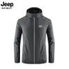 Chaqueta con capucha personalizable Jeep Spirit Jeep para protección solar para hombre, prenda exterior fina, chaqueta de piel, ropa de protección solar para hombre