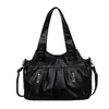 Bolsa Retro Transfronteriza 2026 para Mujer, Bolso de Hombro Cruzado de Gran Capacidad, Bolso de Mano Casual Simple, Bolso Tote, Bolso de Viaje