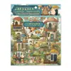 Adesivos de Paisagismo da Comunidade da Selva Capibala Jilu Fangdao Yiwu Adesivos Decorativos Criativos para Caderno DIY Cena Decorativa