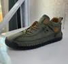 Amazon 2024 Transfronterizo Talla Grande Botas de Cuero de Media Caña para Hombre Zapatos Casuales para Mujer Botas de Trabajo Cosidas Botines de Pareja Antideslizantes
