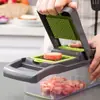 Artefato de corte de vegetais de cozinha transfronteiriço fatiador multifuncional ralador doméstico ralador de batata pepino picador manual