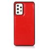 Para Samsung A73/A53 funda de teléfono móvil de cuero para tarjeta, cubierta trasera Note20 A33/A82 doble hebilla trasera