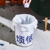 Bolsa de Basura Chaleco con Texto Creativo Bolso de Mano Impresión PP Desechable Blanco No Mancha Mano Bolsa de Plástico