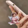 Colgante Acrílico Transfronterizo Ángel Creativo Colgante para Coche Decoración de Coche Nuevo Decorativo Niña Ángel Pequeña