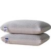 Almohada con Soporte para la Columna Cervical, Uso en Casa, Relleno de Frijol Refrigerante, No Deformable, Tamaño Individual para Estudiante, Seda de Hielo de Alta Calidad, Hotel