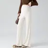 1119 Pantalones de Maternidad Nuevos Sin Soporte Abdominal y con Cordón, Pantalones Acampanados Ajustados de Rayón para Otoño para Mujeres Embarazadas, Pantalones Casuales para Uso al Aire Libre