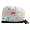 AliExpress Gorro Quirúrgico de Algodón Estampado Ajustable para Mujeres con Cabello Largo Bolsa para el Cabello Dentista Clínica Dental Gorro Opaco Hombres