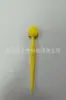 Cepillo Facial de Silicona Doble Cara en Forma de Corazón, Cepillo de Labios, Cepillo para Puntos Negros de la Nariz, Herramienta de Belleza, Cepillo de Dientes para Gato con Mango de ABS