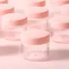 5g Garrafa Transparente Acrílico Frasco de Creme Frasco para Creme para os Olhos Creme Facial Caixa Caixa de Creme de PP Embalagem de Amostra Tamanho para Teste Frasco