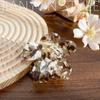Nuevo Broche Personalizado Tipo Pinza Flor de Ácido Acético Imitación Clip de Tiburón Simple para el Cabello Moda de Alta Gama Versátil Accesorios para el Cabello Mujeres Elegantes