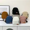 Bolsa pequena transversal de veludo estilo coreano artística 2026 novo modelo estilo coreano ins moda trendy versátil ombro único transversal para o dia a dia