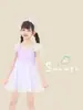 Trajes de Baño para Niñas Poliéster Pequeño Fresco Vestido de Princesa Japonesa Niñas Bebé Traje de Baño para Aguas Termales Venta al por Mayor Profesional