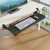 Bandeja para teclado para escritorio de computadora, bandeja extensible para teclado y mouse, tablero de extensión de escritorio, escritorio para juegos con longitud extendida