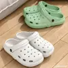 Zapatos con Agujeros para Mujer Ropa de Verano para Pareja Zapatillas de Interior para el Hogar Zapatillas Domésticas Antideslizantes Sin Olor Zapatos de Verano para Playa para Hombre