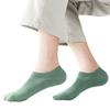 Calcetines para hombre tipo barco calcetines de verano delgados de color sólido desodorantes transpirables absorbentes de sudor calcetines invisibles calcetines antideslizantes de silicona para hombre