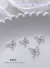 Joias para Nail Art de Borboleta Nova Cor Super Brilhante Diamante Olho de Cavalo Borboleta Oca Estereoscópica Acessórios de Decoração para Unhas de Liga