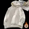 Sudadera de dos piezas falsa para hombre, peso pesado, elegante, otoño/invierno, retro americano, moda urbana, atuendo para pareja, top de moda