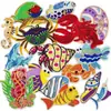 Bordado de punto pegatinas de tela de dibujos animados traje de animación etiqueta pequeña de tela pegatinas accesorios de ropa parche bordado