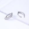 Anillo para ombligo de acero inoxidable nuevo transfronterizo Joyería simple unisex piercing corporal brillante anillo para ombligo