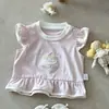 Conjunto de Verão Sem Mangas para Bebês Meninas, Roupa Versátil com Colete de Renda e Calça para Menina de 1 Ano, Roupas Finas e Confortáveis para Bebês e Crianças Pequenas