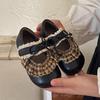 Zapatos de Encaje de Cuero Elegantes y Sencillos para Niñas Verano 2025 Nuevos Zapatos de Princesa para Bebé Flats de Boca Baja para Niñas