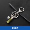 Chaveiro de Joias Artesanais DIY Sino Pendurado Chaveiro Borla de Metal Espigão Pendurado Pequeno Pingente Enfeites Pendurados para Bolsa