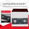 Shenglan atacado 80-1 mesa centrífuga elétrica de baixa velocidade laboratório de sangue médico beleza centrífuga de gordura