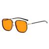 Lentes para miopía para hombre se pueden equipar con grados montura grande ultraligera estilo coreano moderno protección ocular contra radiación de luz azul doble puente lentes lisos para mujer