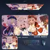 Mouse pad extra grande com design de anime para meninos, adequado para jogos de e-sports, com bordas costuradas e material espessado, para mesas de escritório de computador e uso de teclado