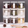 Japonés NSH.6261. Tarro de sal de cocina de alta calidad, caja de color, botella de condimento, juego de 3 piezas, se puede colocar horizontal y verticalmente