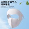 Esportes Máscara Facial Completa Feminina Especial para Corrida Seda Gelo Máscara Facial para Pesca Verão Ciclismo Face Kini Máscara de Proteção Solar Feminina