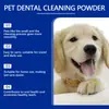 Polvo Limpiador de Dientes Yegbong para Perros Limpia Suavemente el Sarro y las Manchas y Refresca el Aliento