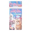 Libro de pegatinas troqueladas Yuxian, lindo gatito y cachorro con expresiones de letras creativas, material para diario, pegatinas de decoración de escenas DIY