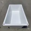 Bebedouro para ovelhas com fundo plano e reforço de costelas duplas, bebedouro para gado, bebedouro, comedouro, comedouro para leitões, pode criar peixes, plantar flores, plantas hidropônicas