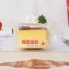 Babi Urso Bolo de Mel Dormitório Estudantil Café da Manhã Nutritivo Lanche Casual de Tarde no Escritório Lanche Recheado