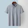 Camisa Polo de Manga Curta para Homens, Novo Estilo de Verão, Camiseta Fresca, Respirável e Confortável de Manga Meia para Jovens, Fashion e Versátil, até 8XL