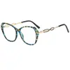 Gafas de Moda Minimalistas Estilo Europeo y Americano para Mujer Sin Receta Estilo Callejero Versátiles Nuevas Monturas Grandes Moda para Gafas