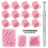Esponja de Tofu Cuadrada Mini Herramienta para Uñas con Gradiente Esponja para Difuminar Rubor Bolígrafo Complementario