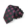 Corbata para Hombre Transfronteriza 7cm Color Sólido Corbata Atada a Mano Corbata Jacquard de Poliéster para Hombre Logotipo Corbata de Alta Gama para Hombre
