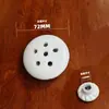 Tapa de desagüe para urinario, antiolor, tapón de cerámica antiatascos, filtro, accesorios para urinarios, tapón cuadrado con agujeros